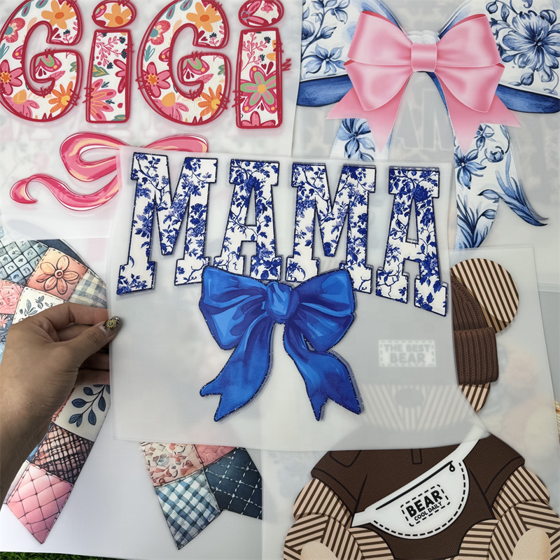 Fade Proof Full Support DTF Transfers Stickers Washable Durable Transfer Printing T Shirt Transfer Packaging