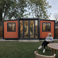 Maisons modulaires préfabriquées pliables de luxe à prix abordable, maisons conteneurs extensibles, cabines portables, cuisines, bureaux