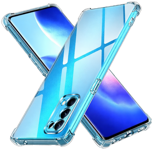 Weview Clear Case <span class=keywords><strong>Oppo</strong></span> <span class=keywords><strong>Find</strong></span> <span class=keywords><strong>X3</strong></span> <span class=keywords><strong>Lite</strong></span>, <span class=keywords><strong>funda</strong></span> transparente ultra transparente a prueba de golpes, esquinas reforzadas de silicona, parachoques de TPU suave y delgado - Product Image 3