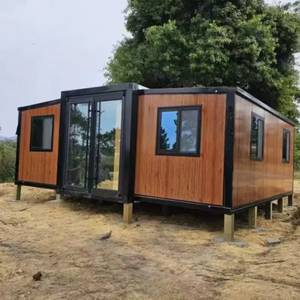 豪华40英尺钢预制房屋可扩展客舱折叠豪华生活集装箱别墅酒店20/30/40英尺家居选择 - Product Image 6