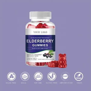 Caramelle Gommose OEM/ODM per Adulti con Sambuco, Vitamina C e Zinco, Detox ed Energia, 60 Pezzi, 2 al Portione, Scadenza 24 Mesi - Product Image 3