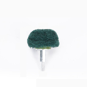 Rueda de pulido de vástago de 6mm, Mini taladro, cepillo abrasivo, Estropajos para accesorios de herramientas rotativas <span class=keywords><strong>Dremel</strong></span> - Product Image 3