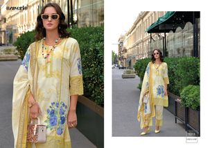 คอลเลกชันผ้าฝ้ายออกแบบใหม่พร้อมกางเกงเคอร์ติสสำหรับผู้หญิงพิมพ์ลายดิจิทัลสำหรับชุดลำลอง - Product Image 2