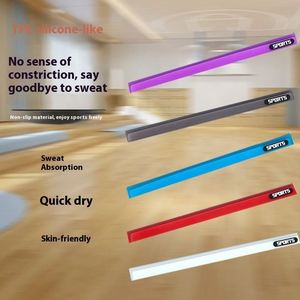 Elastic Silicone Sports Sweat Guild <b>Headband</b> Non-Slip Sweat-Wicking Quick Dry <b>Thin</b> Hair Band for Running Fitness Workouts - Product Image 4