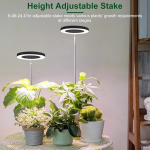 5W Tafelkweeklamp Indoor Kruidentuin Set Gele Kweeklamp Thuis Hydroponische Kweeklampen - Product Image 1