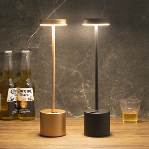 Nordic Simple Modern Metal Flexible Battery-Powered Desk <strong>Lamp</strong> <strong>Charge</strong> and Plug Dual Purpose Bedroom Ambiance <strong>Lamp</strong> - Product Image 2