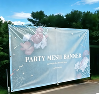 Bannière de bienvenue personnalisée en vinyle PVC imprimé, avec texte et motif sur mesure, signalétique événementielle pour la décoration de festivals et rassemblements en extérieur