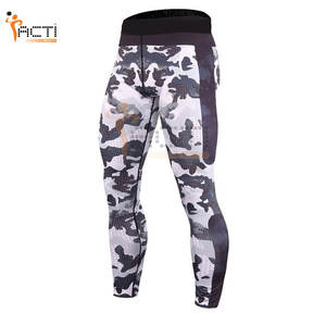 Tela cómoda Hombres Sublimación Pantalones de compresión Diseño personalizado Estilo de moda Hombres Pantalones - Product Image 2