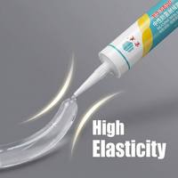 Sealant Silikon Netral Multi Permukaan, Perlindungan Tahan Air, Anti Penuaan, Perekat untuk Konstruksi, Penggunaan Suhu Tinggi, Sambungan Bangunan
