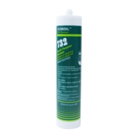 DOWSIL 732 RTV Silicone neutre transparent - Adhésif multi-usages pour la construction et le transport