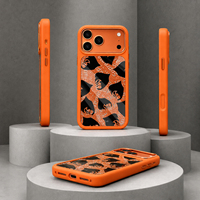 Coque de téléphone en verre TPU avec cadre en aluminium, chargement magnétique sans fil, protection antichoc pour iPhone 18, fabricant OEM ODM Chine