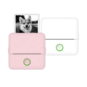 Portable Mini Thermal Photos Printer 57mm Pocket Wireless Android BT <strong>Interface</strong> Label Mini Thermal Sticker Printer Stock Product - Product Image 1