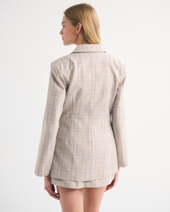 เสื้อโค้ทผ้ากำมะหยี่ LEDUO รุ่น Versatile Gold Center Button กระดุมเดี่ยว แต่งกระดุมกลางสีทอง พร้อมกระเป๋าด้านในสำหรับผู้หญิง - Product Image 2