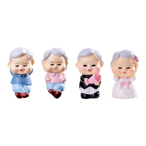 Weij Mikrolandschaftsvorschlag, <span class=keywords><strong>Opa</strong></span> und Puppen, DIY-Dekorationen, Kinderzimmer-Accessoires, Mini-Schmuckstücke - Product Image 1