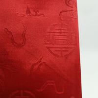 Prix usine 100% Polyester personnalisé Jacquard satin tissu personnaliser en gros Jacquard Satin tissu costume doublure rideau tissu