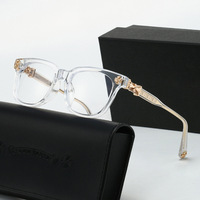 Gafas de Sol Vintage Negras con Montura Delgada, Estructura TR, Patillas de Acetato, Anti Luz Azul, Modelo 8155-2