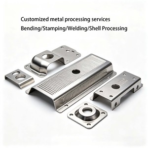 Fabrication sur mesure de tôles métalliques, découpe <span class=keywords><strong>laser</strong></span> en acier inoxydable, pliage d'<span class=keywords><strong>aluminium</strong></span>, service de soudage métallique - Product Image 1