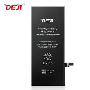 DEJI factory for phone batteries 1810mAh mobile phone battery for iPhone 6G