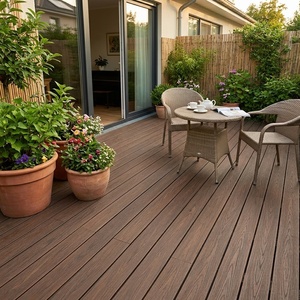 Kit de baldosas de WPC para exteriores de 2m de altura, con sistema de enclavamiento para paredes y suelos, 100% de baja calidad, para piscinas y exteriores. - Product Image 1