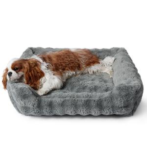 Groothandel Nieuwe All-Season Universele <span class=keywords><strong>Pet</strong></span> Mat Duurzaam Rechthoekig Hondenbed Voor Kattenhond Klassieke Stijl Effen Vierkant Winter Klaar - Product Image 1