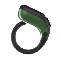 Bague connectée compteur connectée avec contrôle par application, affichage numérique, 3 tailles (18mm, 20mm, 22mm), étanche, bague de prière avec alerte vibratoire