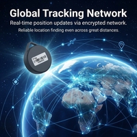 Trackerking Ktag, Rastreador de Etiquetas Inteligentes con 3 Años de Duración, Rastreador GPS para Android e iOS, Encuentra Mi Dispositivo