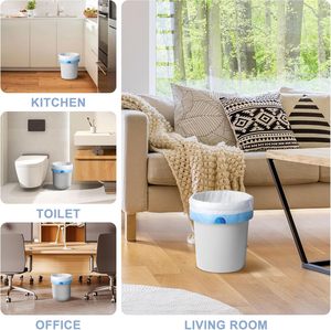 ถุงขยะหัวหมาเหิงชุน 4 แกลลอน แบบมีเชือกรูด, ถุงขยะสำหรับห้องน้ำ, ถุงขยะที่ไม่ขาดง่าย - Product Image 2