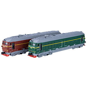 Tren de tracción hacia atrás con luz y música, función de pulverización de humo, juguetes locomotores electrónicos a escala 1:86 para niños - Product Image 5