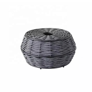 Modern High Quality <b>Waterproof</b> Outdoor Woven Rope Furniture Garden Patio Balcony Coffee Setting for Courtyard Hotels and Parks - Product Image 3