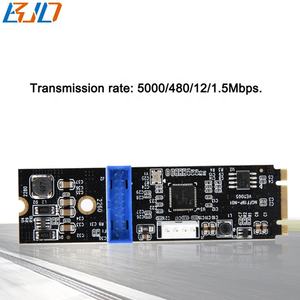 Оптовая Продажа с фабрики, USB 3,0, 19-контактный разъем для NGFF <span class=keywords><strong>M</strong></span>.2, ключ <span class=keywords><strong>M</strong></span> + B интерфейсный адаптер конвертер карты с кабелем питания Molex 4Pin - Product Image 3