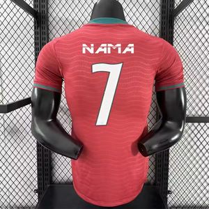 Camisetas <span class=keywords><strong>de</strong></span> <span class=keywords><strong>Portugal</strong></span> 2526 <span class=keywords><strong>de</strong></span> Alta Calidad, Edición Jugador, Equipación <span class=keywords><strong>de</strong></span> Aficionado, Visitante, Fútbol Mundial, Transpirable, Manga Corta, Servicio OEM - Product Image 1