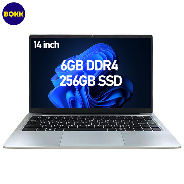 Factory OEM Design Cheapest 14inch Intel Celeron N3350 6+128GB/256GB/512GB/1TB Laptop Computers for Sale