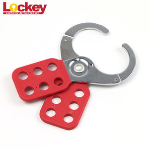 सबसे अच्छी कीमत डबल एंड 6 लॉक रेड स्टील लॉकआउट - Product Image 5