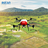 Drone d'hélicoptère de vision nocturne A22 à haute efficacité pour les soins de jardin agricole pulvérisateur UV de capacité maximale pour le contrôle des moustiques pour