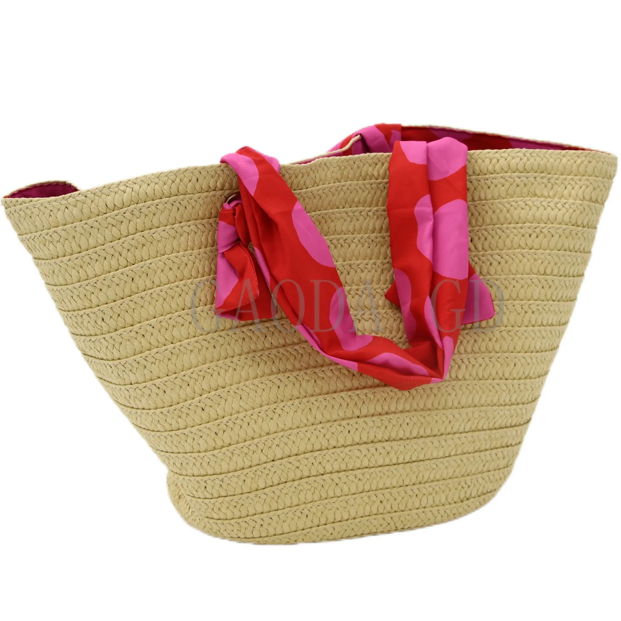 D Wholesale Fashion Handbag Design Simple Paper Tote Bag For Women Big Bag