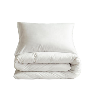 Juego de Ropa de Cama King Size, 100% Poliéster Tejido Ecológico, 200 Hilos, Diseño Sólido, Estilo Europeo y Americano, para Todas las Temporadas, Incluye Funda Nórdica - Product Image 1
