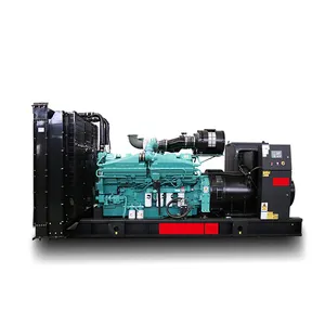 [2 년 보증] 고출력 400kW 500Kva 오픈 세트 디젤 발전기 원격 진단 기능 동기화 호환