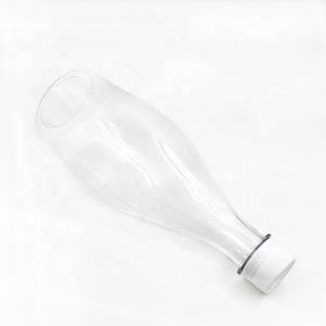 大肚设计独特瓶包装空苏打宠物果汁瓶16盎司透明塑料瓶 - Product Image 2