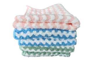 Chiffons de nettoyage en microfibre 30*30cm Absorption Chiffon de nettoyage personnalisé en Allemagne - Product Image 5