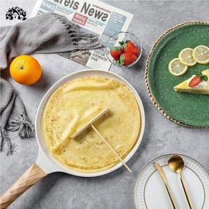 Sartén Antiadherente de 20/24/28 cm Más Vendida con Mango de Baquelita <span class=keywords><strong>para</strong></span> Pizza, Crepas, Omelettes, Tortillas y Hojaldre - Product Image 4