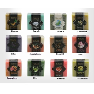 Vente en gros <span class=keywords><strong>de</strong></span> <span class=keywords><strong>savon</strong></span> aux plantes, arbre à thé et soufre, sel marin hydratant, démaquillant, ingrédients solides - Product Image 2