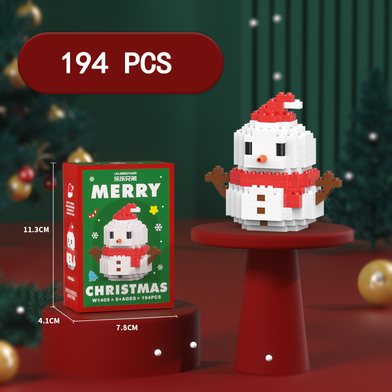 Pupazzo di neve rosso