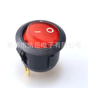 สวิตช์แบบกดกลม You Kcd1-105 ขนาด 22 มม. 3 ขา 2 ตำแหน่ง พร้อมไฟแสดงสถานะสีแดง สำหรับอุปกรณ์อุตสาหกรรม - Product Image 4