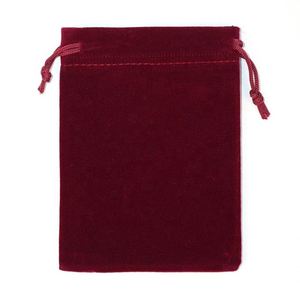 Sac en velours avec cordon de serrage, pochette cadeau, emballage en tissu coloré, mini sacs à bijoux pour l'emballage - Product Image 4