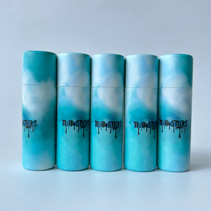 Tubo de cartón respetuoso con el medio ambiente personalizado hecho a mano, bálsamo labial cilíndrico reciclable, maquillaje, cosméticos, embalaje de tubo de lápiz labial de plástico - Product Image 1