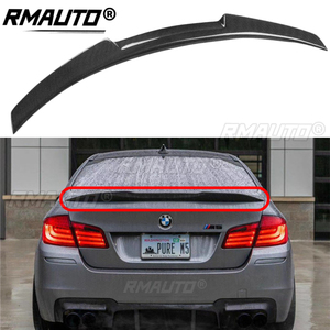 สปอยเลอร์หลังคาร์บอนไฟเบอร์สำหรับรถยนต์ BMW F10 F11 F18 M5 ซีรีส์ 5 ปี 2011-2017 ปีกหลัง สปอยเลอร์ลิป แต่งทรงรถ - Product Image 1