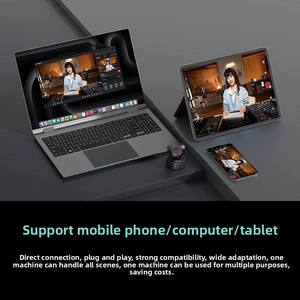 Webcam <span class=keywords><strong>OBSBOT</strong></span> Tiny 3 AI avec cadrage automatique 4K, microphones doubles intégrés, équipement pour créateurs de contenu TikTok Twitch Live Stream, vente en gros - Product Image 6