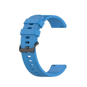 <span class=keywords><strong>Correa</strong></span> de reloj de goma transpirable oficial de 20/22mm para Samsung Huami para <span class=keywords><strong>Amazfit</strong></span> <span class=keywords><strong>GTR</strong></span> <span class=keywords><strong>42</strong></span>/47mm relojes inteligentes deportivos cómodos y duraderos - Product Image 4