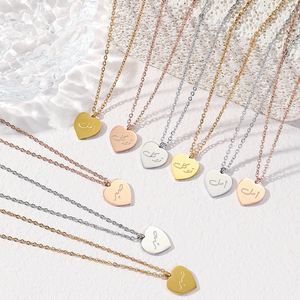 宗教伊斯兰教穆斯林阿拉伯语安拉古兰经章神不锈钢吊坠时尚珠宝项链套装批发礼品开斋节 - Product Image 3