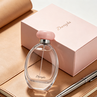 Flacon de parfum personnalisé Iceberg 100 ml, fond épais, vaporisateur de luxe, MOQ 100 pièces